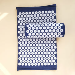Tapis d'acupression 66 x 40 cm avec coussin pour la nuque et sac de rangement